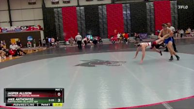 157 lbs Cons. Round 4 - Jasper Allison, University Of Central Missouri vs Jake Anthonysz, Northeastern Oklahoma A&M