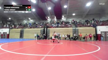144 lbs Cons. Round 4 - Logan Hernandez, Griffith vs Varric Wright, Floyd Central
