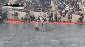 75_B lbs Quarterfinal - John Cambra IV, Mahanoy Area vs Gunnar Landis, Ephrata