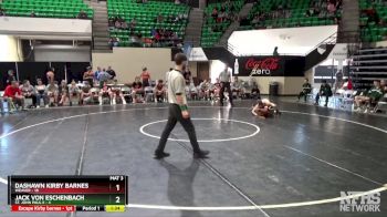 152 lbs Semifinals (16 Team) - Jack Von Eschenbach, St. John Paul II vs Dashawn Kirby Barnes, Weaver