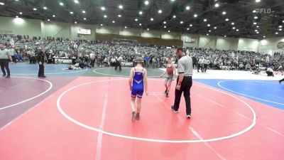 86 lbs Round Of 16 - David Heil, Truckee WC vs Braden Foss, Ruby Mountain WC