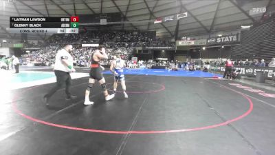 Boys 2A 150 lbs Cons. Round 4 - Laithan Lawson, Orting vs Glenny Black, Aberdeen
