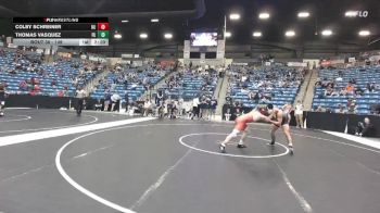 149 lbs Champ. Round 1 - Colby Schreiner, Newman vs Thomas Vasquez, Friends University