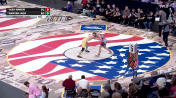 7th Place Match - Sawyer Hegg, Madison vs Alex Marich, Spearfish