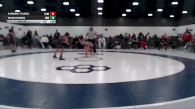 75 lbs Round 3 - Esquire Flores, DC Wrestling Academy vs Haze Dunkin, Nebraska Elite