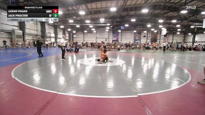 120 lbs Rr Rnd 1 - Jasiah Pagan, Gold Medal Wrestling Club - Easton vs Jack Procter, MF Army