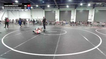 98 lbs Final - Aiden DiFrancisco, Poway Elite vs Bradyn Wilson Jordan, Mat Demon WC
