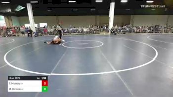 100 lbs Round Of 32 - Ty Murray, GA vs Miles Hinson, VA