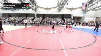 68-M lbs Quarterfinal - Peter Capogna, Vougar Honor Wrestling vs Aiden Spisso, High Pace Wrestling Club