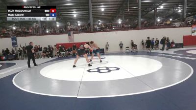 125 kg Cons. Rd Of 32 - Jack MacDonald, WNY RTC vs Max Balow, Viking RTC