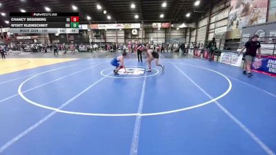 190 lbs Cons. Round 2 - Chancy Segeberg, Stillwater Gladiators vs Wyatt Kleinschmit, Individual