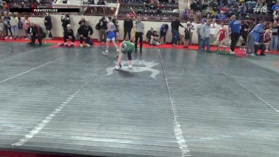 90_B lbs Consi Of 16 #2 - Landon Baker, Wattsburg vs Brayden Smith, Connellsville