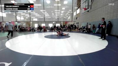 132 lbs Semifinal - Kellen Garbett, Idaho vs Harper Stone, Southern Idaho Training Center
