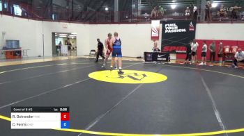 130 kg Consi Of 8 #2 - Riah Ostrander, Tiger Den Wrestling Club vs Caden Ferris, Chippewa Wrestling Club