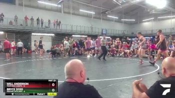 138 lbs Placement Matches (16 Team) - Will Anderson, Team Rich Habits vs Bryce Doss, Indiana Outlaws