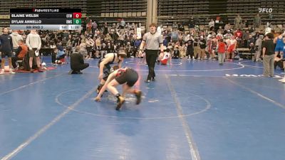 101 lbs Rr Rnd 2 - Blaine Welsh, CTWHALE Beluga - MSE vs Dylan Annello, DoughBoy WC - MSE