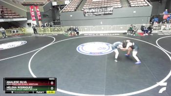155 lbs 5th Place Match - Helena Rodriguez, Evergreen Valley Wrestling Club vs Analiese Silva, Mesa Verde High School Wrestling