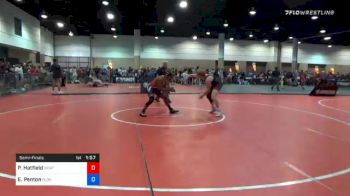 160 lbs Semifinal - Percie Hatfield, North Carolina vs Elijah Penton, Florida