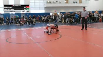 126 lbs Prelim - Cash Tharp, Brecksville vs James Fearon, Hunterdon Central Reg