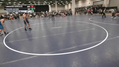 150 lbs Champ. Rd Of 16 - Abraham Gonzales, All American Wrestling Club vs Holden Jacobs, Cardinal Wrestling Club