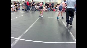 130 lbs Round 3 (10 Team) - Jacob Fain, Machine Shed vs Ian Mathuse, River City Wrestling