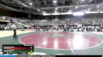 G 114 lbs Quarterfinal - Chloe Scott, Payette Girls vs Kyler Scott, Century Girls