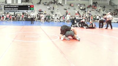 220 lbs Round Of 32 - Zayde Facchetti, MA vs Xerxes Ellison, AL