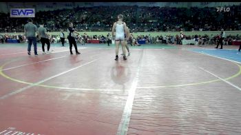 200 lbs Round Of 64 - LOGAN COTTER, Hinton Comets vs Orlando Bingham, Enid Junior High