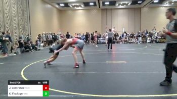 165 lbs Round Of 32 - Joesph Contreras, Pounders WC vs Kal-El Fluckiger, Valiant College Prep