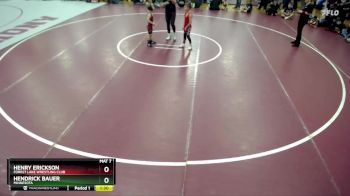 61 lbs Round 1 - Henry Erickson, Forest Lake Wrestling Club vs Hendrick Bauer, Minnesota