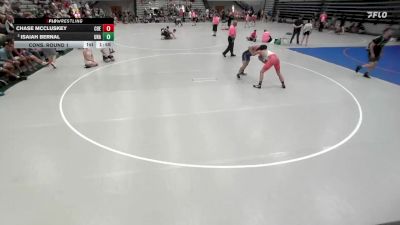 151-157 lbs Cons. Round 1 - Isaiah Bernal, Unaffiliated vs Chase Mccluskey, Harper Hawks