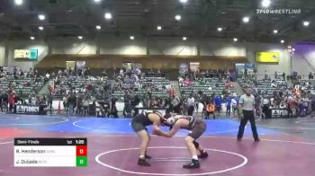 Semifinal - Brash Henderson, Salem Elite Mat Club vs J.J Quijada, Sons Of Thunder Academy