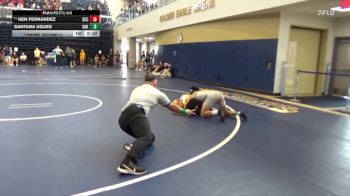 133 lbs Champ. Round 2 - Ken Fernandez, Sacramento City College vs Santana Ugues, Bakersfield