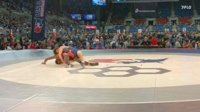 132 lbs Cons. Sub-rd Of 64 - Aidan Aure, WI vs Jackson Refsnider, MN