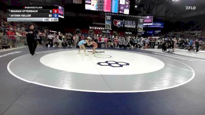110 lbs Quarters - Reanah Utterback, IA vs Jayden Keller, MO