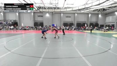165 lbs Round Of 16 - Amelia Johnson, Fairfield Warde vs Marangelie Teixeira, Trumbull
