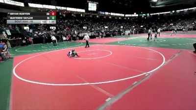 40 lbs Champ. Round 2 - Matthew Taylor, NA vs Bryar Runyon, RIKA