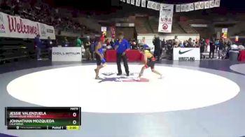 93 lbs Semifinal - Jessie Valenzuela, Rough House Wrestling vs Johnathan Mozqueda, California