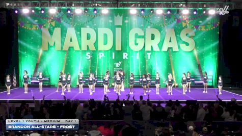 Brandon All-Stars - Frost [2026 L1 Youth - Medium Day 1] 2026 Mardi Gras Grand Nationals