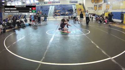 113 lbs Round 3 (8 Team) - Noah Brown, Wild Horse Riders vs Azriel Roberts, Longwood WC