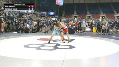 120 lbs Cons. Sub-rd Of 32 - Reid Harris, Utah vs Cordeus Wahl, Oklahoma
