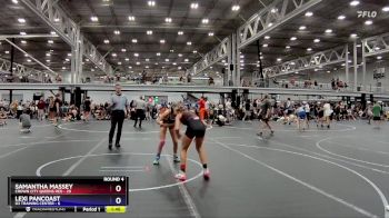 100 lbs Round 4 (8 Team) - Samantha Massey, Crown City Queens Red vs Lexi Pancoast, D3 Training Center