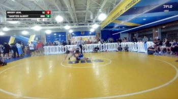 135-150 lbs Round 3 - Sawyer Albert, Citrus Wrestling Club vs Brody Leal, YIC