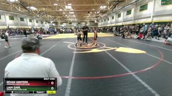 90 lbs Champ. Round 1 - Liam Dahl, Baker Wrestling Club vs Kevan Winters, Sundawg Wrestling Club
