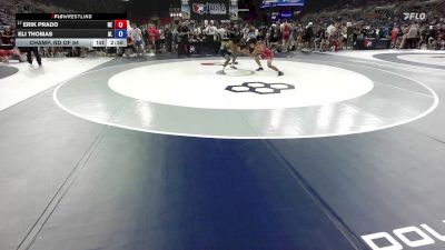 106 lbs Champ. Rd Of 64 - Erik Prado, NE vs Eli Thomas, AL