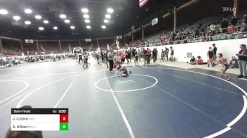 70 lbs Semifinal - Judeiah Lucero, Capital City Jr WC vs Alijah Ulibarri, WLV Jr WC