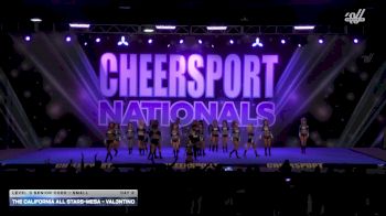 California All Stars - Valentino [2026 L3 Senior Coed - Small Day 2] 2026 CHEERSPORT National All Star Cheerleading Championship