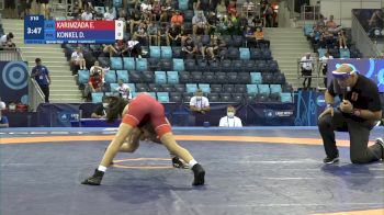 40 kg 1/4 Final - Elvina Karimzada, Azerbaijan vs Dominika Marta Konkel, Poland