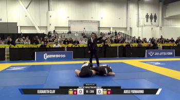 Adele Fornarino vs Elisabeth Clay 2025 World IBJJF Jiu-Jitsu No-Gi Championship