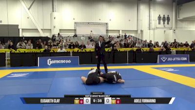 Adele Fornarino vs Elisabeth Clay 2025 World IBJJF Jiu-Jitsu No-Gi Championship